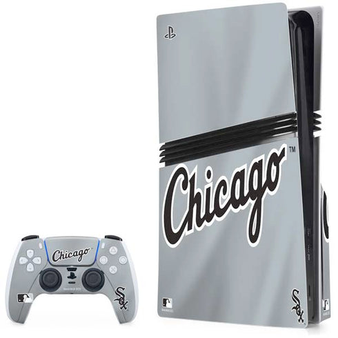 MLB Chicago White Sox Alternate/Away Jersey PS5 Pro Disk Bundle  Skin